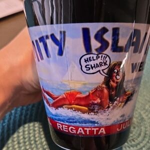 NWOT Funny Jaws Amity Island Mug